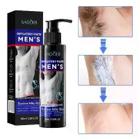 ราคา Men Fast Hair Removal Cream Painless Hair Growth Inhibitor Arm Armpit Legs Permanent Depilatory for Men Women Beauty Health Care 150ml (1733568168300807355)
