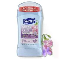 ราคา ขนาด 34 g. Suave Sweet Pea & Violet Invisible Solid Antiperspirant Deodorant Stick หอม สดชื่น ระงับกลิ่นกาย 48 ช.ม (1734711550300882094)