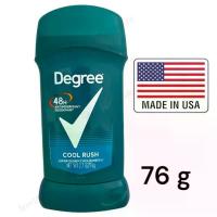 ราคา [COD] Degree Men Antiperspirant Deodorant Cool Rush Mens Deodorant Stick 48-Hour Odor Protection 76g. (1734424441022940267)