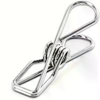 ราคา 40-piece set of high-quality stainless steel clothes pegs | Rust-proof heavy-duty metal clips, with safety spring clamps, suitable for laundry, kitchen, travel, office, and out (1734560933788944253)