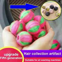 ราคา Hair Catcher Reusable Clothes Filter Washing Machine Balls Clean Laundry Ball Washing Machine Accessory (1733363074413922248)