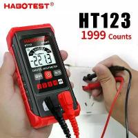 ราคา 2025 Huabo HT123 Mini Multimeter Electrician Repair Digital Display Universal Meter Intelligent Burn-Proof Household Digital Multimeter (1733731506594284986)