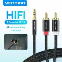 ราคา Vention RCA Cable 3.5 to 2RCA Audio Cable Jack 3.5mm Audio Stereo Cable for Smartphone Amplifier Home Theater DVD RCA Aux Cable ขายดี (1733769829103797741)