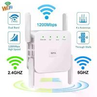 ราคา [COD] WiFi อุปกรณ์ช่วยขยายช่วงสัญญาณ ตัวกระจายสัญญาณ wifi เครื่องขยายสัญญาณ เราเตอร์ไร้สาย ตัวขยายสัญญาณ WiFi ขยายสัญญาณไวไฟ ตัวขยายไวไฟ WiFi Repeater 1200Mbps WiFi Signal Booste (1732788427599873640)