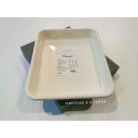 ราคา Omocha - Enamel tray ถาดอีนาเมล ถาดอบ สำหรับเข้าเตาอบบัลมูด้า (1729613370694667014)