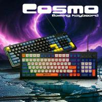 ราคา Neolution E-Sport COSMO ไฟRGB Gaming Keyboard Anti-Ghosting Rubber Dome Switch คีย์บอร์ดเกมมิ่ง 101คีย์ เสียบสาย (1733616823693509663)