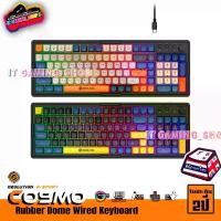 ราคา Neolution E-Sport COSMO ไฟRGB Gaming Keyboard Rubber Dome Switch คีย์บอร์ดเกมมิ่ง 101คีย์ ประกัน 2ปี ส่งฟรี (1733645407442667371)