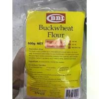 ราคา คลังสินค้า COD BBl Buckwheat flour 500 net fl บีบีแอล แป้งบัควีท นำเข้า กลูเต้นฟรี พริก ไทย ป่น น้ํา จิ้มซีฟู๊ด ฟรี ซด ราย ซอส เมษา ส้มตํา ถุง ละ 2 (1734315204117628641)