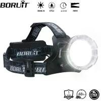 ราคา ไฟฉายคาดศีรษะ LED รุ่น BORUiT B10 XM L2 กำลังไฟสูงถึง 3800 ลูเมน มาพร้อมโหมดแสง 3 แบบ ชาร์จได้ผ่านแบตเตอรี่ 18650 กันน้ำ เหมาะสำหรับตั้งแคมป์และล่าสัตว์ (1734370298184500528)