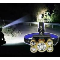 ราคา ไฟฉายคาดหัวT6 5LED ไฟฉายLED ไฟฉายแรงสูง ไฟฉายคาดศีรษะ ไฟฉายคาดหัว ไฟส่องกบ ให้ความสว่างสูงกันน้ำ (1729569970901649593)