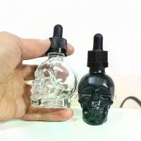 ราคา 1pc Gothic Skull Dropper Bottle - Leakproof Glass Essential Oil Bottle with Dropper Cap, 30ml (1fl. oz) - for Perfume, Candle Making, Laboratory, Halloween, Gothic Decor - Empty (1733309047409247531)