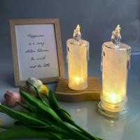 ราคา โคมไฟLED เทียนปลอม ไฟLED โคมไฟเทียน LED ตกแต่งห้อง เทียนไหว้พระ ปลอดภัย Candle Lamp (1734215327837095629)