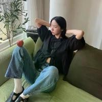 ราคา Theremin Fay blouse เสื้อแขนพองดีเทลผูกโบว์ด้านหน้า - black (1734137971584566735)