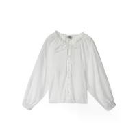 ราคา Lace-Up Long Sleeve Chiffon Blouse Women's Thin Spring Lantern Sleeve Shirt Unique Design Slimming French Style Top (1732993558653928667)