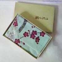 ราคา Kanebo ผ้าพันคอ ลายดอกซากุระ ผ้าผูกผม โพกหัว ผ้าห่อสิ่งของ ผ้าห่อกล่องข้าว Japanese Vintage Cloth Furoshiki Scarf สินค้าดี (1733556624381872059)
