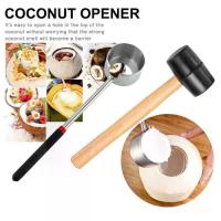 ราคา ปลอดภัย การ N1N สแตนเลส สำหรับมะพร้าวอ่อน ที่เปิดมะพร้าว ค้อน เครื่องเจาะกะลามะพร้าว ชุดเครื่องมือเปิดมะพร้าว (1734431058500617498)