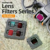 ราคา ชุดฟิลเตอร์ Sunnylife สำหรับ DJI AVATA 2 รุ่น ND 8 16 32 64 และ ND128 ฟิลเตอร์ MCUV อุปกรณ์เสริมสำหรับ DJI AVATA 2 (1733623870138975505)