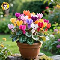 ราคา 200เมล็ด/แพ็ค เมล็ดพันธุ์ ไซคลาเมน สีผสม Cyclamen Flower Seed เมล็ดดอกไม้ ต้นไม้มงคล บอนสี เมล็ดบอนสี บอนไซ ต้นไม้ ไม้ประดับมงคล ต้นไม้มงคลสวยๆ ต้นไม้ ของแต่งบ้าน ต้นไม้ฟอกอากาศ (1734007147665327271)