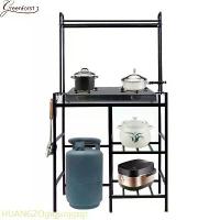 ราคา Greenforst โต๊ะวางเตาแก๊ส โต๊ะเหล็กในห้องครัว พร้อมช่องวางถังแก๊สประหยัดพื้นที่ เคาน์เตอร์ครัว รุ่น D-2335/D-2336/D-2337 ขายร้อน (1734573427258394151)