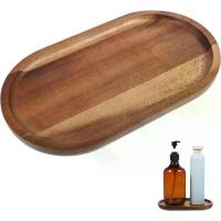 ราคา ถาดเซิร์ฟไม้ขนาดเล็ก ถาดอะคาเซียมินิสำหรับบาร์กาแฟ เคาน์เตอร์ห้องน้ำ เคาน์เตอร์ครัว โต๊ะเครื่องแป้ง โต๊ะกาแฟ ที่วางเทียน ตกแต่งบ้าน และเสิร์ฟอาหารเรียกแขก/ของว่าง ยาว 7.08 นิ้ว (1734397597711435130)