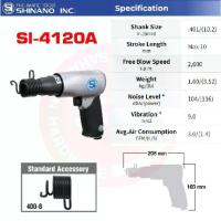 ราคา SHINANO สกัด ย้ำรีเวทลม SI 4120 พร้อมดอกสกัด Middle Air Hammer ขัดสนิม สกัดเหล็ก สกัดปูน สกัดหิน (1734254242521450266)