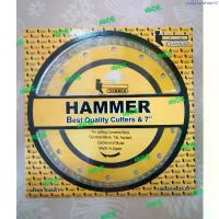 ราคา ใบตัดปูน 7นิ้ว ตัดคอนกรีต กระเบื้อง หัวเสาเข็ม ยี่ห้อHAMMER สินค้าดี (1734498825932211727)