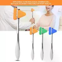 ราคา ที่เคาะเข่า ไม้เคาะเข่า ค้อนเคาะเข่า Trigonal Head Neurological Percussion Hammer Reflex Hammer สินค้าสุดฮอต (1734029262153942301)