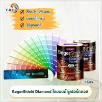 ราคา สีน้ำมัน ไดมอนด์ Beger Shield Diamond ขนาด 1 ลิตร เคลือบเงา สีทาเหล็ก สีทาเรือ สีพ่นรถยนต์ สีทาเหล็ก สีทาไม้ สีสั่งผสม (1734317204416922627)