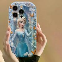 ราคา One Disney Licensed Phone Case Featuring The Elegant Gown And Castle Theme of Elsa from Frozen, Compatible with for Apple for iphone Models 16, 15, 14, 13, 12, 11, 8, 7 Pro Max X (1734437204246168810)
