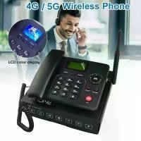 ราคา [COD] [Tiktok]4G desktop phone GSM Mobile Phone SIM Card Phone TNC Mobile Phone SIM Home Phone Cordless Home Phone Home phone with SIM card Can record full Net 4G AIS TRUE DTAC 4G/5G dual card (173454