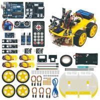 ราคา ชุดรถยนต์หุ่นยนต์ KEMEI 4WD สำหรับ UNO R3 พร้อมโปรแกรมกราฟิกและ STEM รองรับ Arduino IDE มาพร้อมบทช่วยสอน (1734168747565877157)