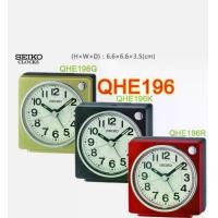 ราคา นาฬิกาปลุก เล็ก ไซโก้ Seiko รุ่น QHE196 QHE196G QHE196K QHE196R QHE196SS (1733529656137057536)