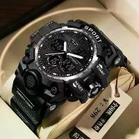 ราคา Youth Watches for High School Students, Hot Sound Watches, Black, Fashion, Suitable for Sports, Men's Watches, Luminous Watches, Trend, Student Watches, Nikewatch, Timex, Seiko ( (1733797175755703901)