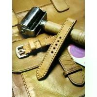 ราคา สายนาฬิกา Vintage Leather Strap (20mm.) for Seiko Sumo (68006) ขายดี (1733750206826448151)