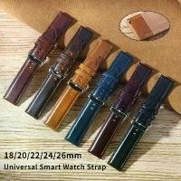 ราคา สายนาฬิกาหนัง สไตล์วินเทจ สำหรับนาฬิกา Daniel Wellington และ Seiko สายหนังแว็กซ์ มีขนาด 18 มม. 20 มม. 22 มม. และ 24 มม. สปริงบาร์แบบปลดเร็ว ทำจากหนังวัวชั้นดี (1732309436407449226)