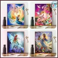 ราคา ชุดปักคริสตัล ครอสติส สำหรับตกแต่งบ้าน เซ็ต นางฟ้า DIY Crystal painting Angle Set (1734303016730002587)