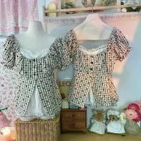ราคา NIDAA เสื้อคอเหลี่ยมแขนตุ๊กตา ผ้าลายดอกไม้น่ารัก แต่งขอบ ผ้าลูกไม้ ซับด้านใน ยก กระสอบ แขน ยาว ยูนิโคล่ หญิง เชิ้ต ซาติน เสื้อเชิ้ต ฮาวาย โบว์ หลัง ส ื ้ อ ู บ (1733705797231740793)
