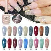 ราคา ยาทาเล็บเจล ANNIES 18 สี เจลกากเพชร สีทาเล็บใส สีสวย สีเจลยูวี/LED แฟลชสี ยาทาเล็บตาแมว คุณภาพสีชัดเจน สวยงาม ปริมาณ 10ml คุ้มราคามาก ต้องการเครื่องอบผ้า (1732749309401662481)
