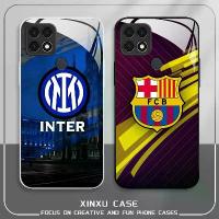 ราคา For OPPO A35 2021 Premier League Barcelona Paris Saint-Germain Internazionale Milano Associazione Calcio Milan Football Tempered glass phone case (1734690022983960297)