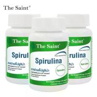 ราคา [แพ็ค 3 ขวด] สาหร่ายสไปรูลิน่า เดอะเซนต์ Spirulina The Saint สไปรูลิน่า สาหร่ายเกลียวทอง สาหร่าย สไปรูลิน่า สาหร่ายสไปรูลิน่า 500 มก. Spirulina 500 mg. (1732972063303042249)