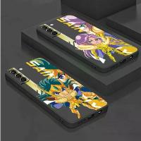 ราคา เคสนิ่มน่ารักน่ารักสำหรับ Samsung Galaxy S23 S22 Ultra S20 FE S21 Plus S10 Lite S9 S8 S7 S10e Note 20 เคสโทรศัพท์ TPU อะนิเมะ Saint Seiya Capa Samsung S22 Ultra 5G กระเป๋าโทรศัพท์มือถือ TPU อ่อน (1729