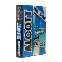 ราคา [Tiktok] Alcott A4 Copy Paper 70 Grams (1 Ream / 500 Sheets) - Blue Package (1733666533875877023)