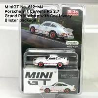 ราคา MiniGT No. 612-MJ Porsche 911 Carrera RS 2.7 Grand Prix White with Red Livery/ Blister package (1732800014311589321)