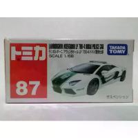 ราคา โมเดลรถ TOMICA NO.87 LAMBORGHINI AVENTADOR LP 700-4 DUBAI POLICE CAR SCALE 1: 68 NEW In Package (1733900364532450735)