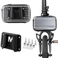 ราคา Front Bag Rack for Bromptons Bike with Screws Package Carrier Holder Waterproof (1734534301080323294)