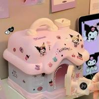 ราคา กระปุกออมสิน ธีมอนิเมะการ์ตูน Sanrio ดีไซน์คุโรมิและหมูน่ารัก เหมาะสำหรับสะสมเงิน เครื่องประดับบ้านหลังเล็กเรียบง่าย ทางเลือกออ กร กระปุกออมสิน แบบ ไม้ ตู่ ใส่ ผ่อน ชํา (1732581521574954433)