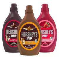ราคา ￼Hershey’s syrup chocolate /strawberry /caramel 623g. นำเข้าจากอเมริกา ไซรัปคาราเมล สตอเบอรี่ ช็อกโกแลต (1731550896681027732)