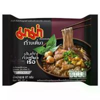 ราคา ขายดี สินค้าดี มาม่าเส้นเล็กกึ่งสำเร็จรูปรสก๋วยเตี๋ยวเรือซอสเผ็ด 87กรัม [8851876001897] Mama Instant Rice Noodles Spicy Boat Noodle (1734022125652575554)