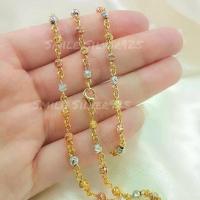 ราคา สร้อยคอเงินแท้92.5%Italyชุบ3กษัตริย์ ลายเม็ดบอลตัดกระจก ขนาด3mm. (1732066498733507594)