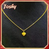 ราคา สร้อยคอหัวใจ O-คำ, ชุบทอง, 18K Italy (Au750), น้ำหนัก 0.1g, สำหรับผู้หญิง, เหมาะสำหรับเป็นของขวัญ (1730786932400098035)